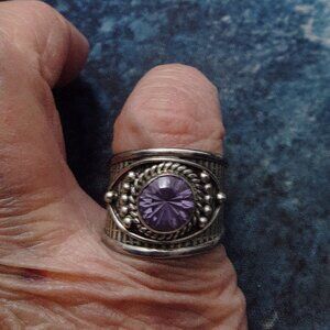 Alexandrite Ring  in .925 Sterling Silver   (NWOT)